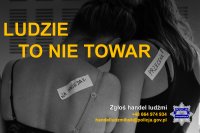 napis ludzie to nie towar